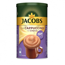 Pachet 10 x Cappuccino Jacobs Choco Milka la cutie 500g