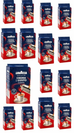 Pachet 15 x Cafea macinata Lavazza Crema e Gusto classico 250 g