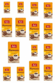 Pachet 15 x CAFEA MACINATA MELITTA HARMONIE MILD 500G