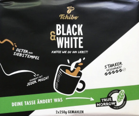 Pachet 15 x Cafea macinata, Tchibo Black and White 2x 250g