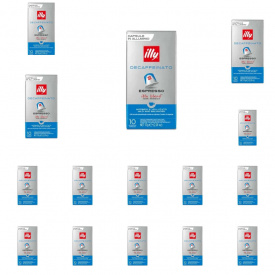 Pachet 15 x CAPSULE ILLY CLASSICO FARA COFEINA 10 CAPSULE