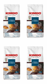 Pachet 4 x Cafea Boabe Kimbo Espresso Classico 1kg