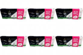 Pachet 6 x Cafea macinata ,Tchibo Black and White 4x250 g