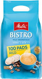 Pachet 6 x Pad-uri Melita Bistro Mild 100 paduri