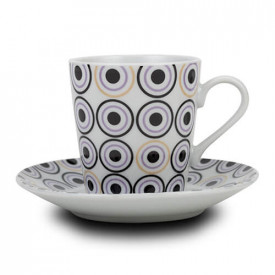 Set 6 cesti portelan pentru cafea NAVA NV 208 043