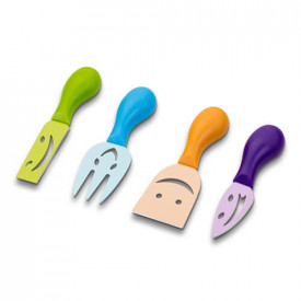 Set cutite (4 piese) branzeturi din otel inoxidabil Misty NAVA NV 058 215