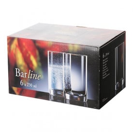 Set Pahare Bohemia Royal Barline, 6 buc., 230 ml 107953