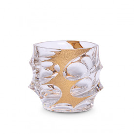 Set pahare de whisky Bohemia Calypso Golden Ice, 6 buc., 300 ml 1000274