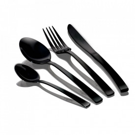 Set Tacamuri 24 piese negru satinat Black Royal Collection Berlinger Haus BH 2345
