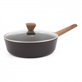 Tigaie adâncă cu capac Luigi Ferrero BRUGGE FR-2674WH 26x7,4cm, 1,9L 1002637
