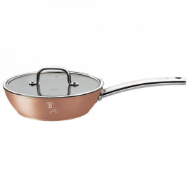 Tigaie cu capac adanca 24 cm Bronze Titan Collection Berlinger Haus BH 1690