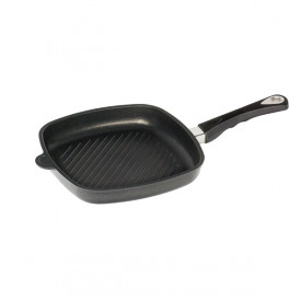 Tigaie gratar AMT 26x26cm, inaltime 4cm, inductie 651371