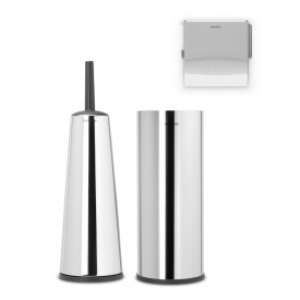 Accesorii de toaleta Brabantia Balance Collection, 3 piese, Brilliant Steel 1003478