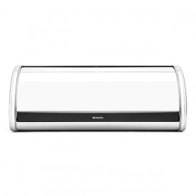 Brabantia Roll Top Brilliant Steel Bread Box 646881