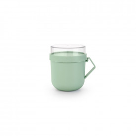 Cana cu capac Brabantia Make&Take 600ml, Jade Green 1006294