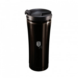 Cana termos pentru cafea Metallic Line Shiny Black Edition BerlingerHaus BH 6821
