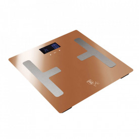 Cantar digital greutate corporala Rose Gold (Cupru) Metallic Line Berlinger Haus BH 9105