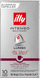 Capsule cafea Illy Lungo Intenso compatibile Nespresso, 10 capsule, 57 gr. - ILLY