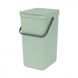 Coș de gunoi Brabantia Sort&Go 16L pentru colectare separată, Jade Green 1005517
