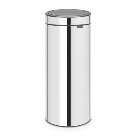 Coș de gunoi Brabantia Touch Bin New 30L, Brilliant Steel 650010