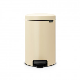Coș de gunoi cu pedală Brabantia NewIcon 12L, Almond 649020
