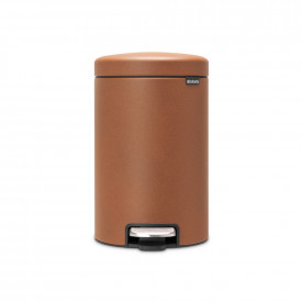 Coș de gunoi cu pedală Brabantia NewIcon 12L, scorțișoară minerală 1003204