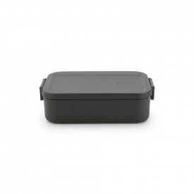 Cutie de prânz Brabantia Make&Take 1.1L, Gri închis, lunchbox 1006281