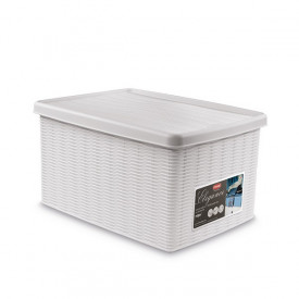 Cutie universala Stefanplast Elegance M, alba 646613