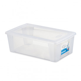 Cutie universala Stefanplast Visual Box M, 5L, transparenta 646552
