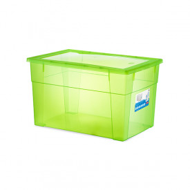 Cutie universala Stefanplast Visual Box XXL High, 62L, verde 646573