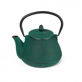 Fierbător din fontă cu sită Luigi Ferrero FR-8310BG 1L, verde petrol 1004821