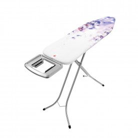 Masa de calcat Brabantia B 124x38cm cu suport de fier masiv, Lavanda 90300126