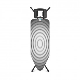 Masa de calcat Brabantia C 124x45cm cu suport masiv din fier, Titan Oval 1003365