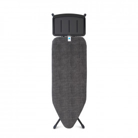 Masa de calcat Brabantia C 124x45cm cu suport pentru generator de abur, Denim Black 1003370
