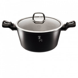 Oala cu capac 20 cm Black Silver Collection Berlinger Haus BH 1851
