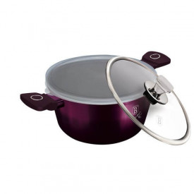 Oala cu capac 24 cm Purple Eclipse Collection Berlinger Haus BH 6629