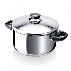Oală cu capac din oțel inoxidabil Beka Polo 24cm, cu capac 1001058