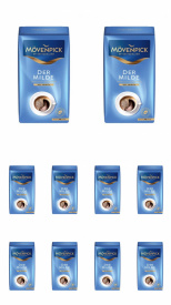 Pachet 10 x Cafea macinata Movenpick der Milde 500 gr