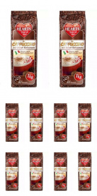 Pachet 10 x Cappuccino Hearts Cacao 1kg