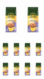 Pachet 10 x Cappuccino Jacobs 500g Milka vanille