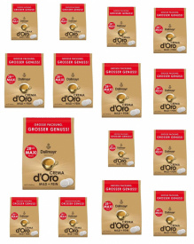 Pachet 15 x Pad-uri de cafea Dallmayr Crema d Oro Mild Fein (28 pad-uri)