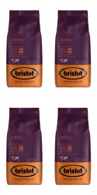 Pachet 4 x CAFEA BOABE BRISTOT SUBLIME BONEN 1KG