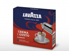Pachet 8 x Cafea macinata Lavazza Crema E Gusto Classico 2x250g