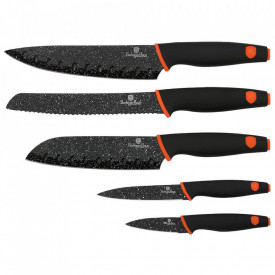 Set cutite otel inoxidabil (5 piese) Granit Diamond Line Berlinger Haus BH 2305