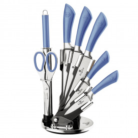 Set cutite otel inoxidabil (8 piese) Metallic Line Royal Blue Edition Berlinger Haus BH 2387