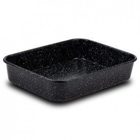 Tava pentru copt dreptunghiulara 34x26 cm cu invelis stone antiaderent Nature NAVA NV 103 161