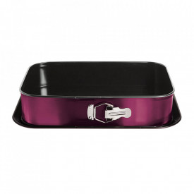Tava pentru cuptor dreptunghiulara cu pereti detasabili Purple Eclipse Collection BerlingerHaus BH 6802