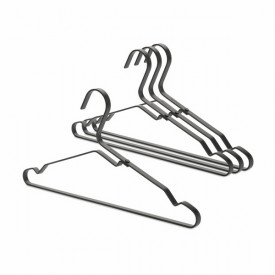 Umerașe Brabantia Linn Negru, aluminiu, negru, 4 buc 1000823