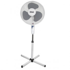Ventilator 16" Muhler FM-4040, în picioare, gri 90300104