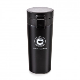 Cana termica Luigi Ferrero FR-380BL 380ml, neagra 650070